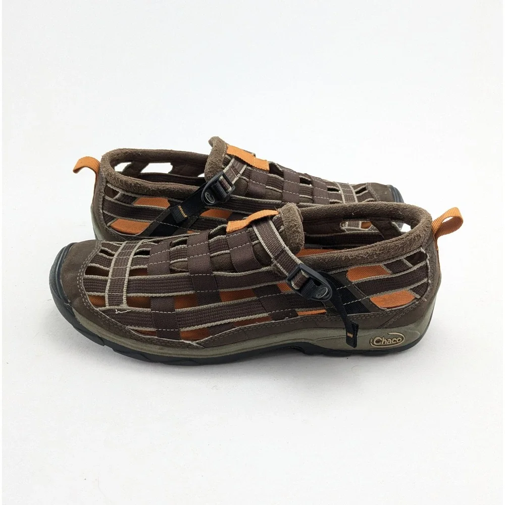 Womens Chaco Paradox Chocolate Brown Woven Casual Shoes 870440962 Size 9.5